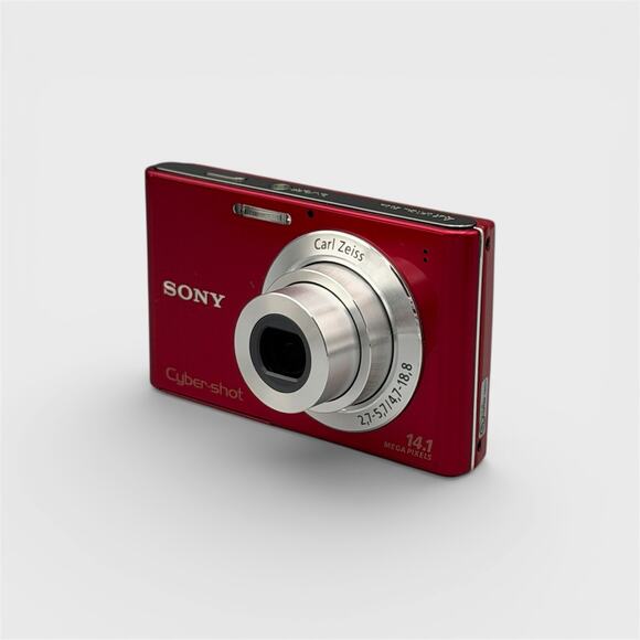 Sony Cyber-shot DSC-W330 Digital Camera | 14.1MP | Red - Picture 4 of 5